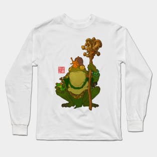 Frog Druid Shaman Witch Doctor Long Sleeve T-Shirt